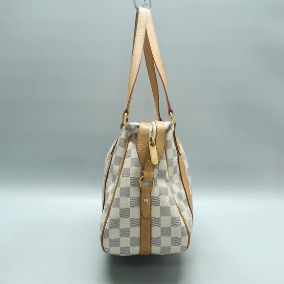 Louis Vuitton Stresa White Damier Azur Canvas Shoulder Bag 1026-020625 - Picture 3 of 12